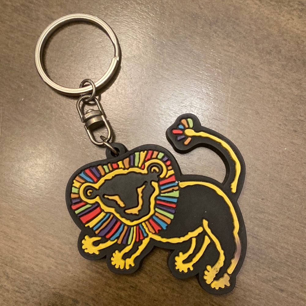 The Lion King musical keychain